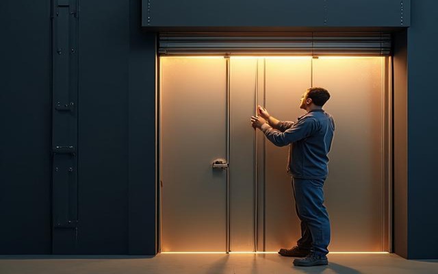 工业大门开关困难:原因分析与自查步骤