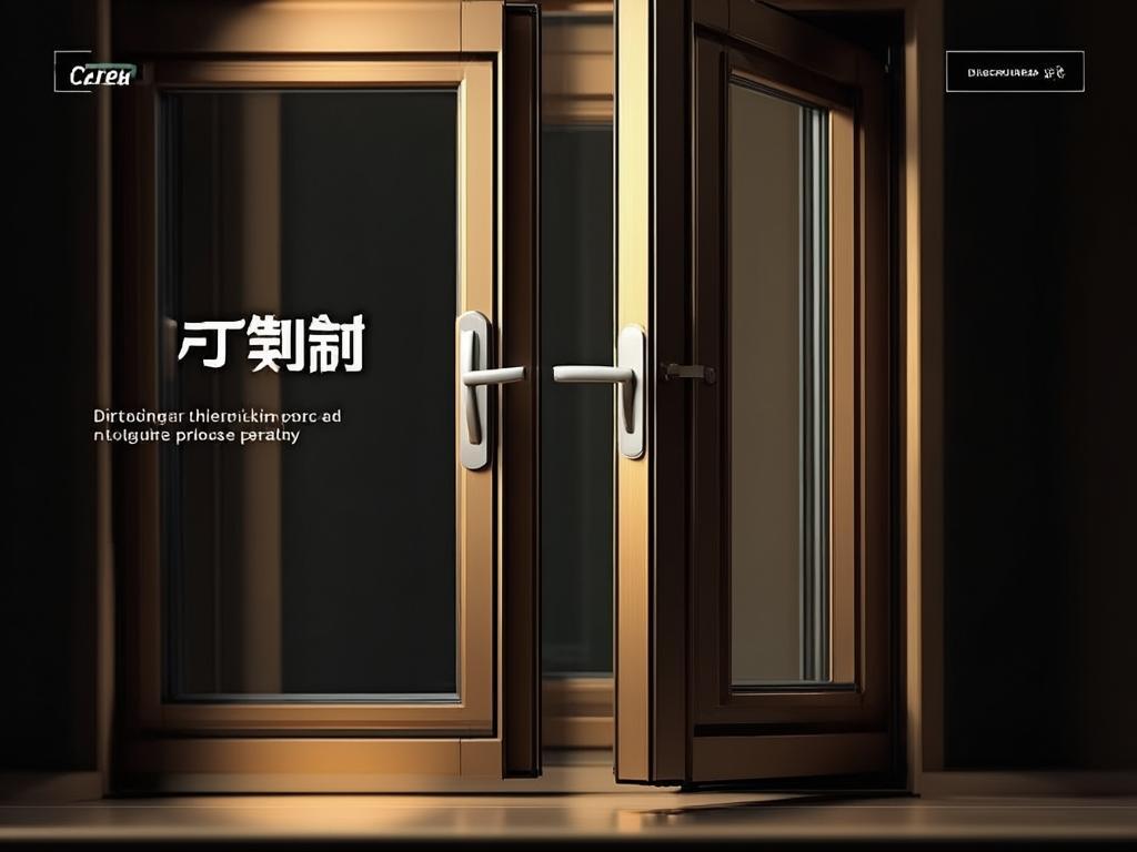 断桥铝内开内倒窗（定制）